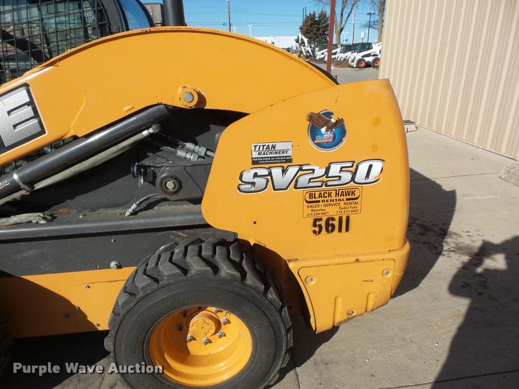 image for item J1616 2011 Case SV250 skid steer