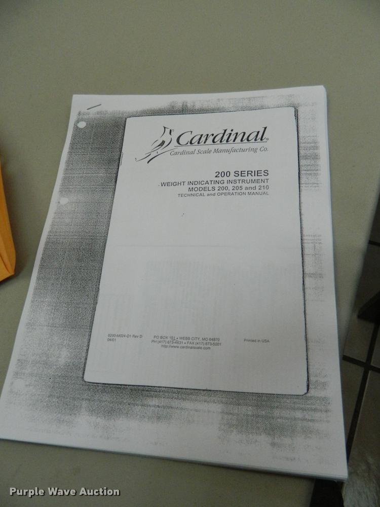 image for item J5027 Cardinal 210 scale