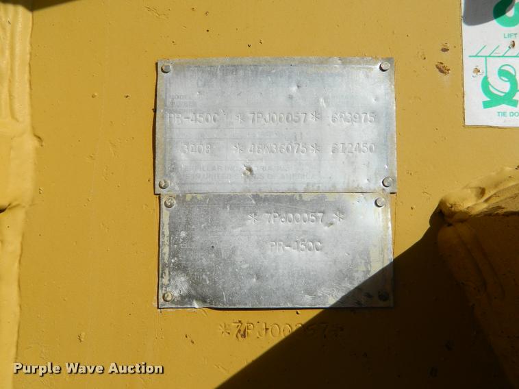 image for item J5061 1995 Caterpillar PR450 Roto-Mill pavement profiler