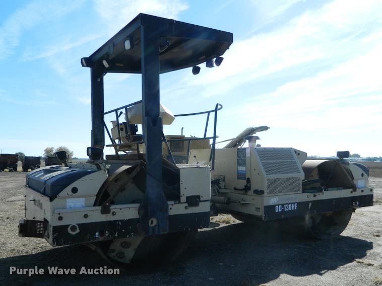 image for item J5065 2002 Ingersoll Rand DD130HF double drum vibratory roller