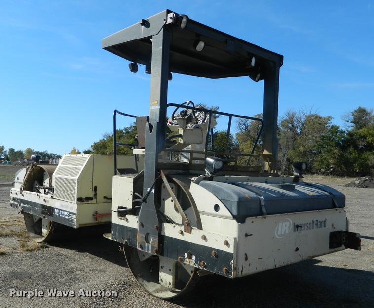 image for item J5065 2002 Ingersoll Rand DD130HF double drum vibratory roller