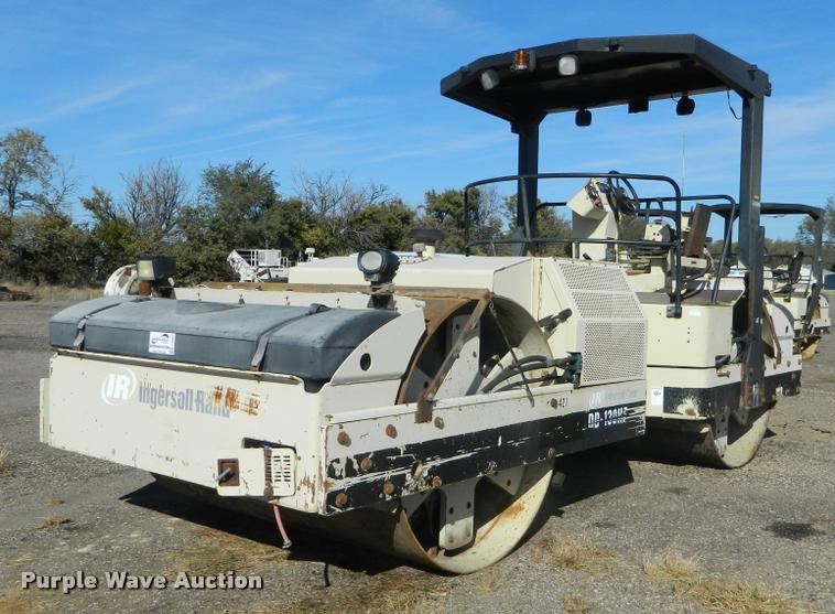 image for item J5065 2002 Ingersoll Rand DD130HF double drum vibratory roller