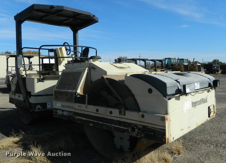 image for item J5067 2001 Ingersoll Rand DD110HF double drum vibratory roller