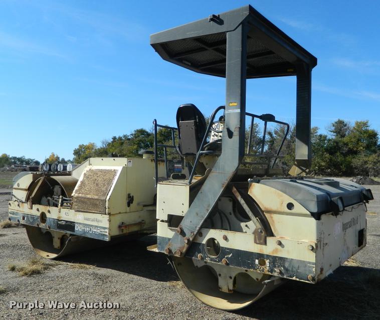 image for item J5067 2001 Ingersoll Rand DD110HF double drum vibratory roller