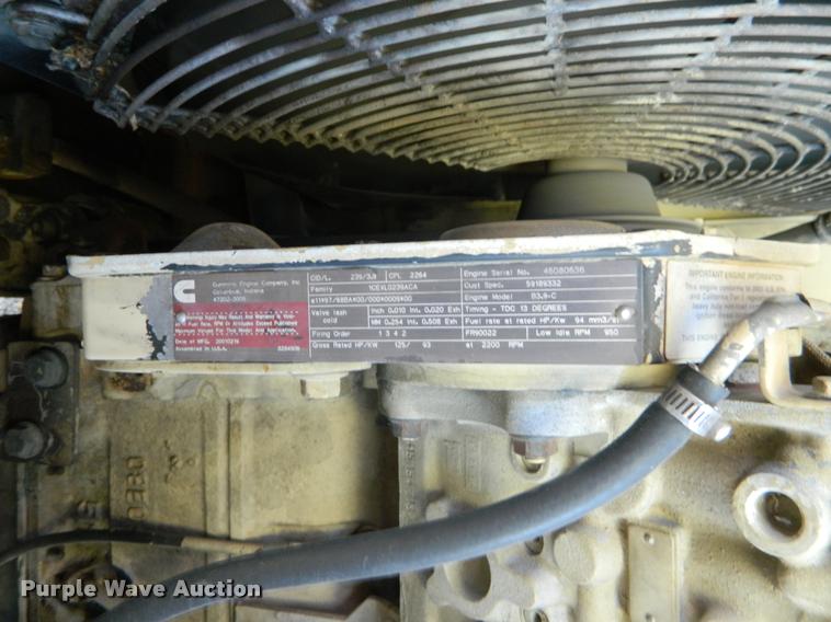 image for item J5067 2001 Ingersoll Rand DD110HF double drum vibratory roller