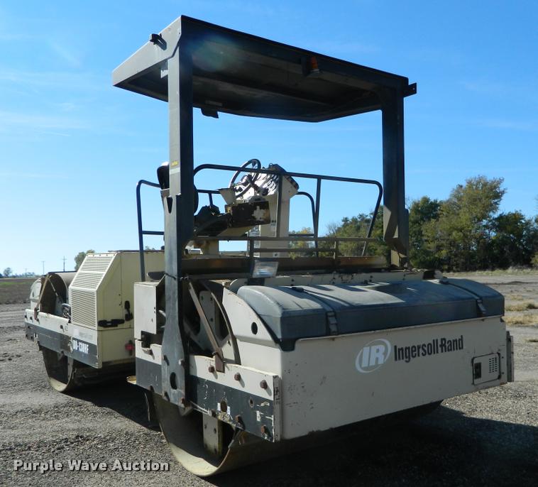 image for item J5069 2002 Ingersoll Rand DD130HF double drum vibratory roller