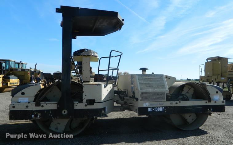 image for item J5069 2002 Ingersoll Rand DD130HF double drum vibratory roller