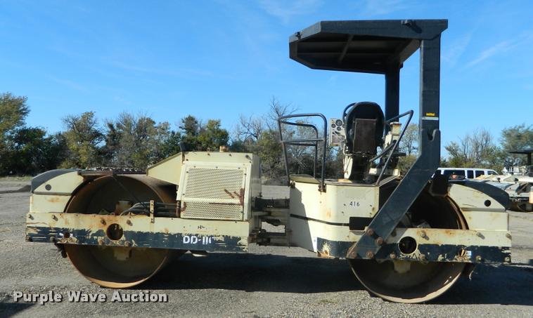 image for item J5070 2000 Ingersoll Rand DD110 double drum vibratory roller
