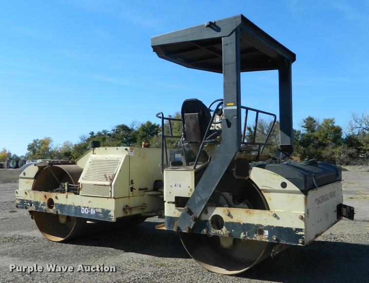 image for item J5070 2000 Ingersoll Rand DD110 double drum vibratory roller