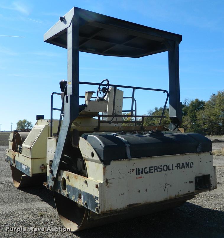 image for item J5070 2000 Ingersoll Rand DD110 double drum vibratory roller
