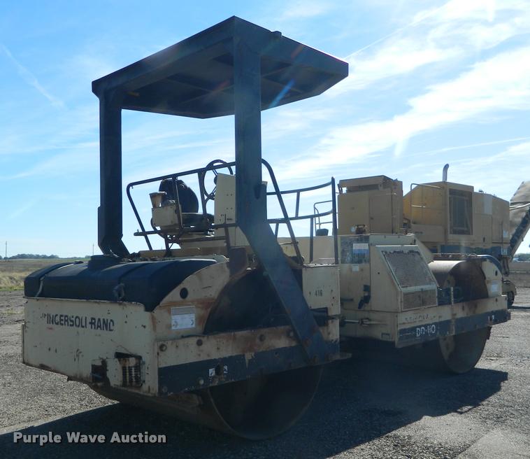 image for item J5070 2000 Ingersoll Rand DD110 double drum vibratory roller