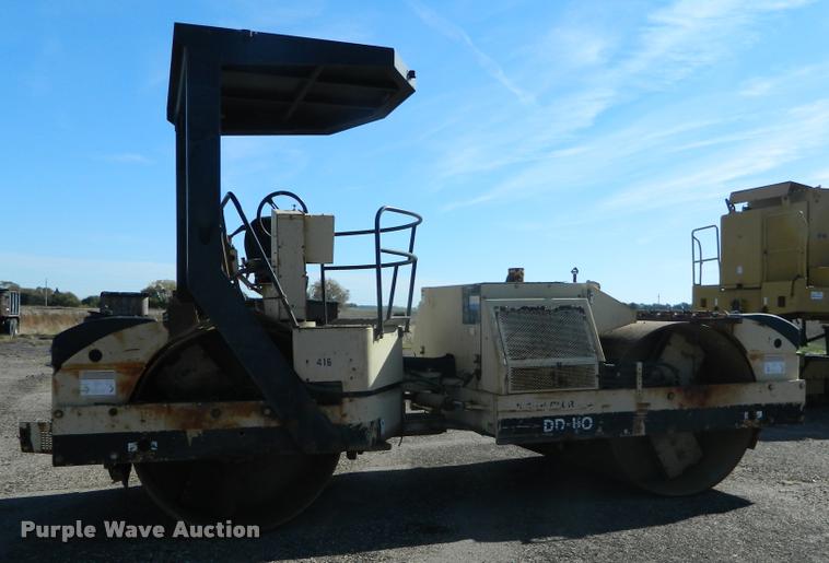 image for item J5070 2000 Ingersoll Rand DD110 double drum vibratory roller