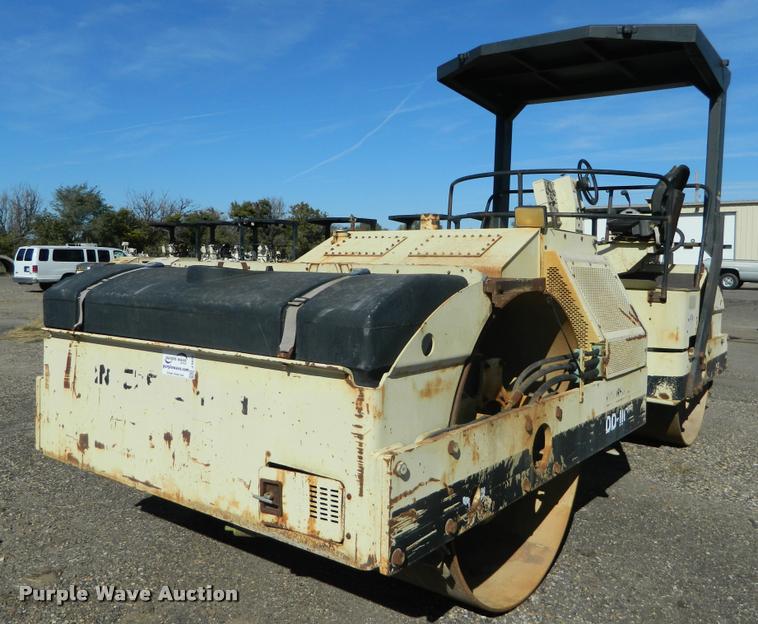 image for item J5070 2000 Ingersoll Rand DD110 double drum vibratory roller