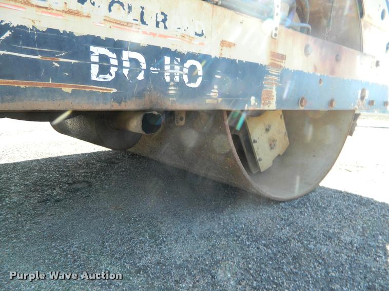 image for item J5070 2000 Ingersoll Rand DD110 double drum vibratory roller