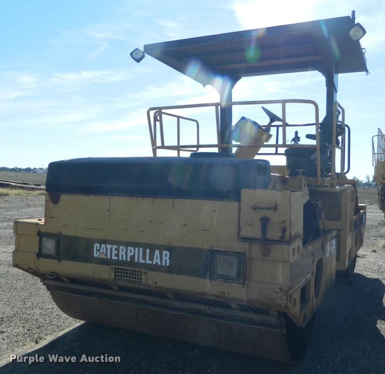 image for item J5072 1996 Caterpillar CB634 double drum vibratory roller