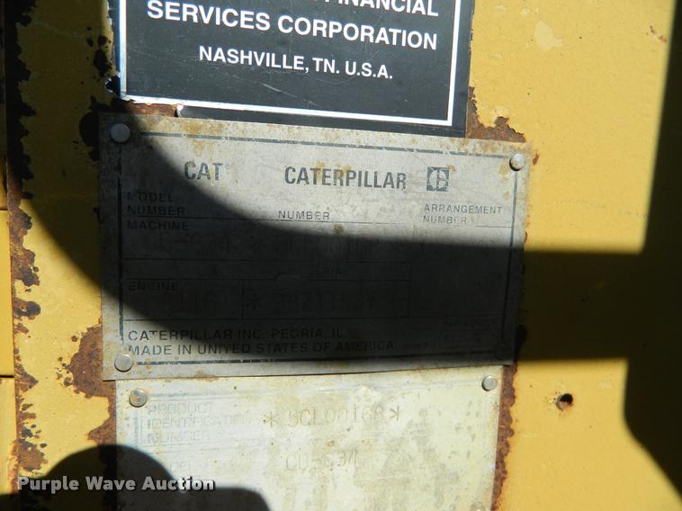 image for item J5073 1996 Caterpillar CB634 double drum vibratory roller