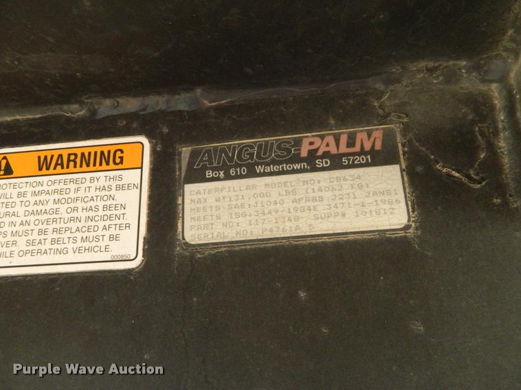 image for item J5073 1996 Caterpillar CB634 double drum vibratory roller