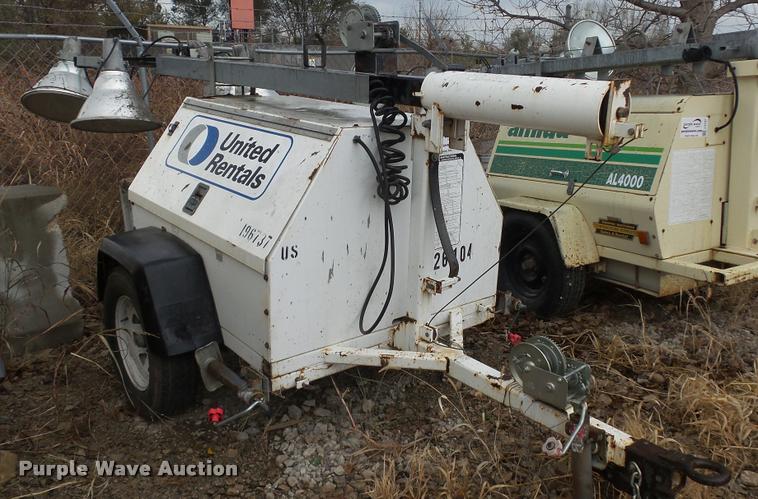 image for item J5736 1997 Night Buster Magnum 4000 light plant