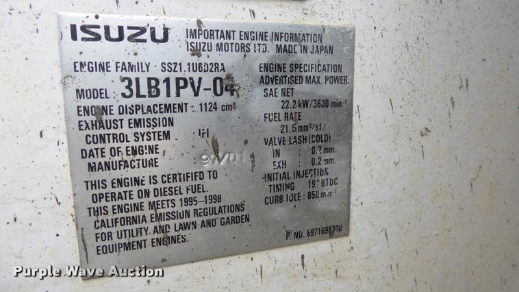 image for item J5736 1997 Night Buster Magnum 4000 light plant