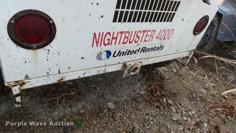 image for item J5736 1997 Night Buster Magnum 4000 light plant