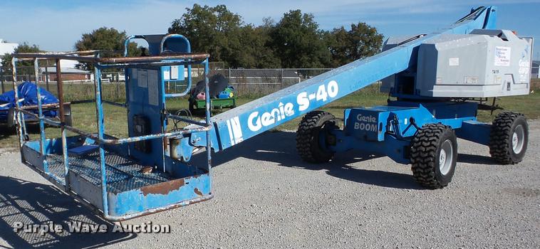 image for item J8714 1997 Genie S40 boom lift