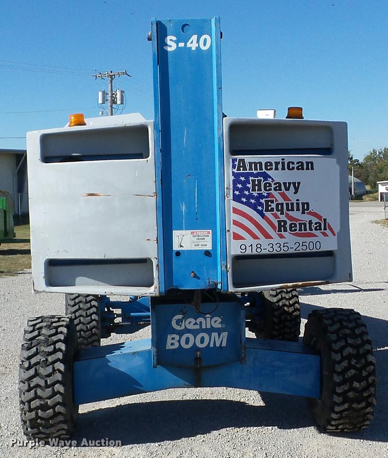 image for item J8714 1997 Genie S40 boom lift