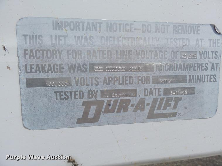 image for item K3088 Dur-a-lift DFSL-37 bucket attachment