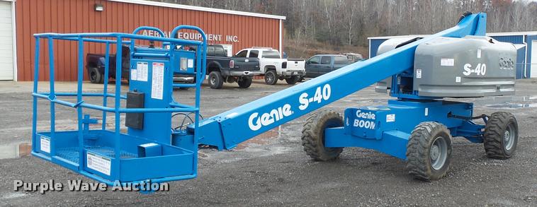 image for item K3425 Genie S40 boom lift