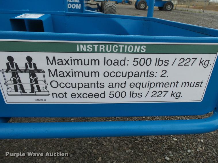 image for item K3425 Genie S40 boom lift