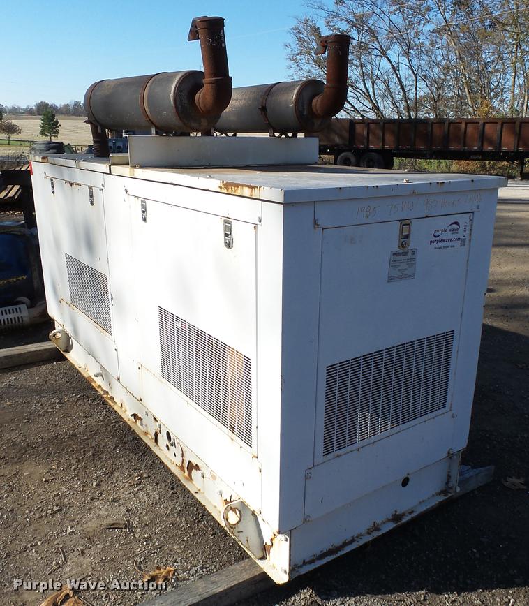 image for item K3427 1985 Generac 58368 generator