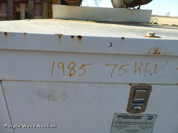 image for item K3427 1985 Generac 58368 generator