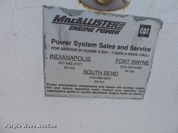 image for item K3427 1985 Generac 58368 generator