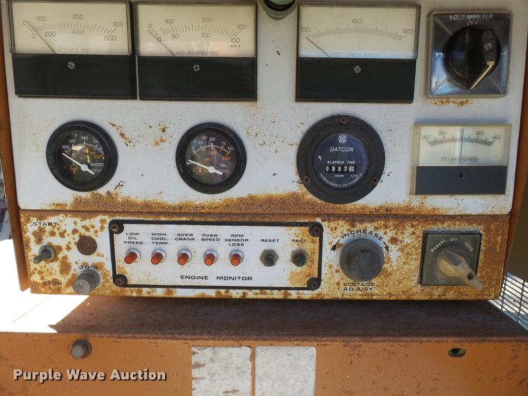 image for item K3427 1985 Generac 58368 generator