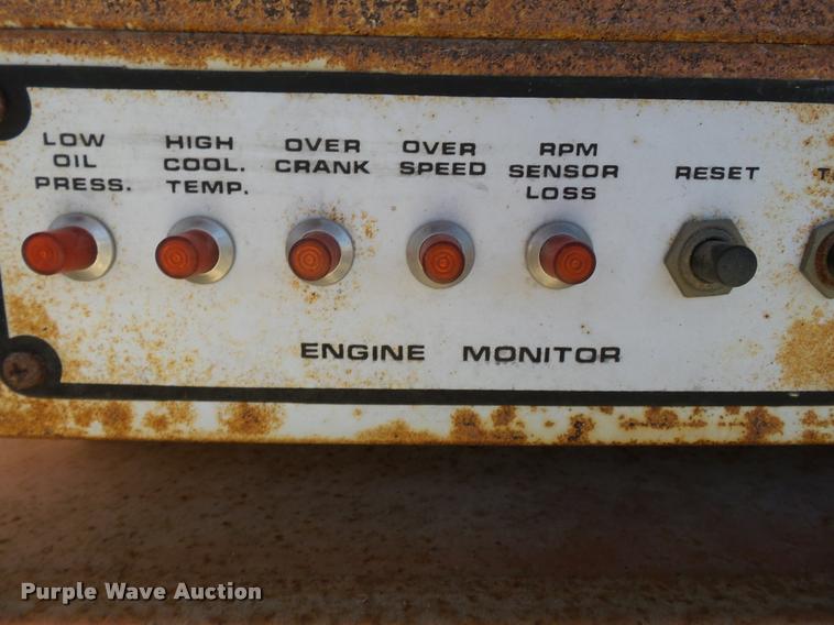 image for item K3427 1985 Generac 58368 generator