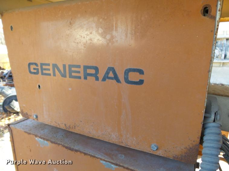 image for item K3427 1985 Generac 58368 generator