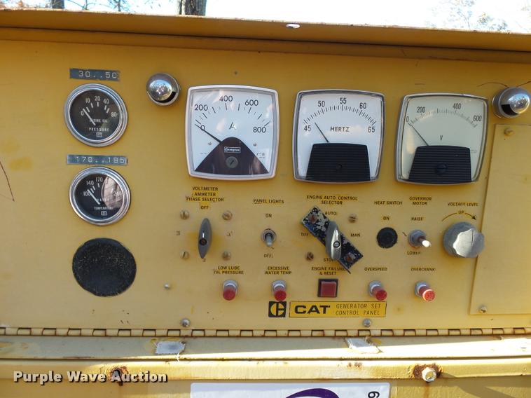 image for item K3429 1980 Caterpillar 250kW generator