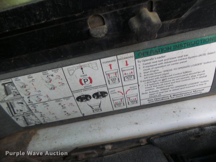 image for item K5555 2006 Bobcat T300 skid steer