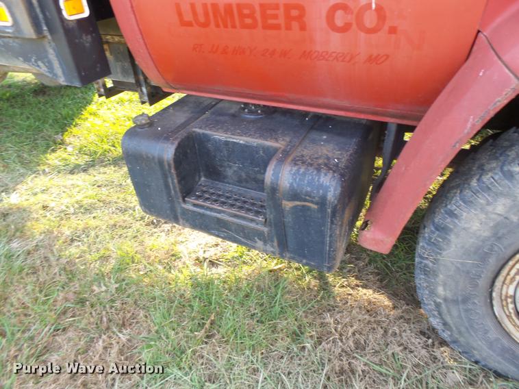 image for item K5556 1987 GMC C7D042 dump flatbed truck