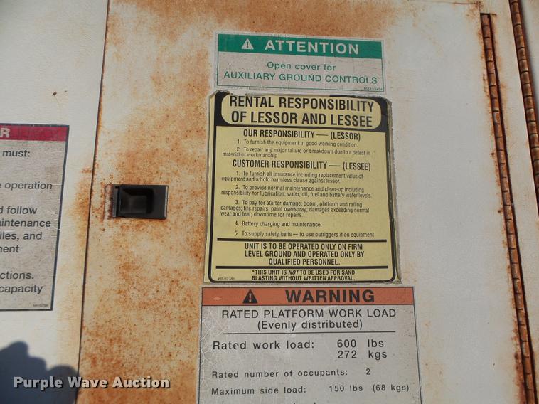 image for item K5558 Mark Lift CH60C boom lift