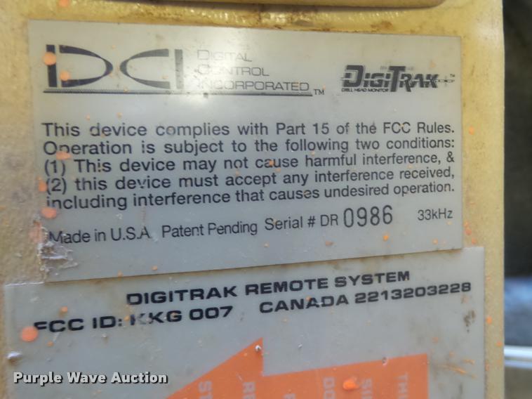 image for item K5561 2000 Vermeer D10X15 directional drill