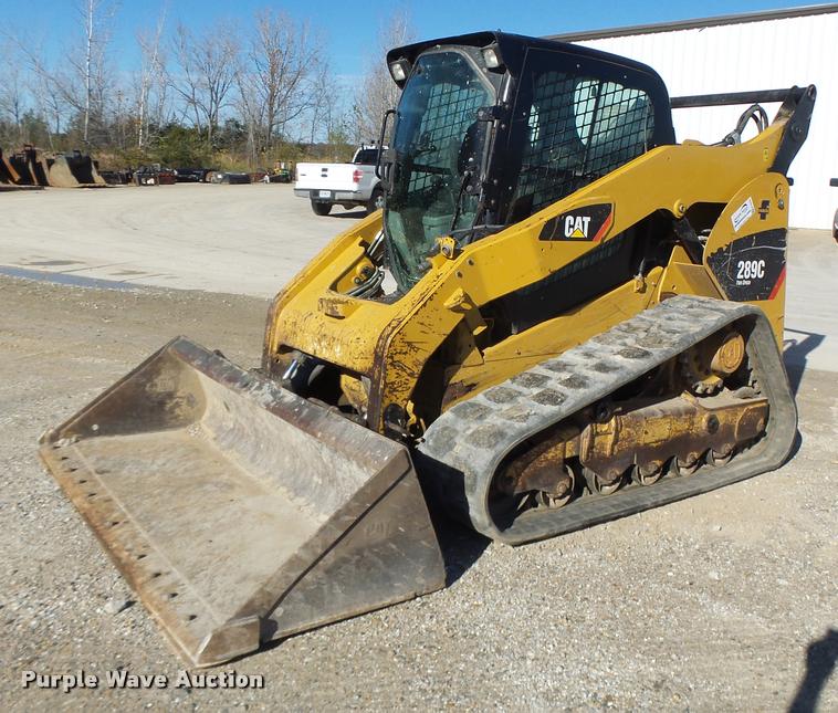 image for item K5578 2012 Caterpillar 289C skid steer