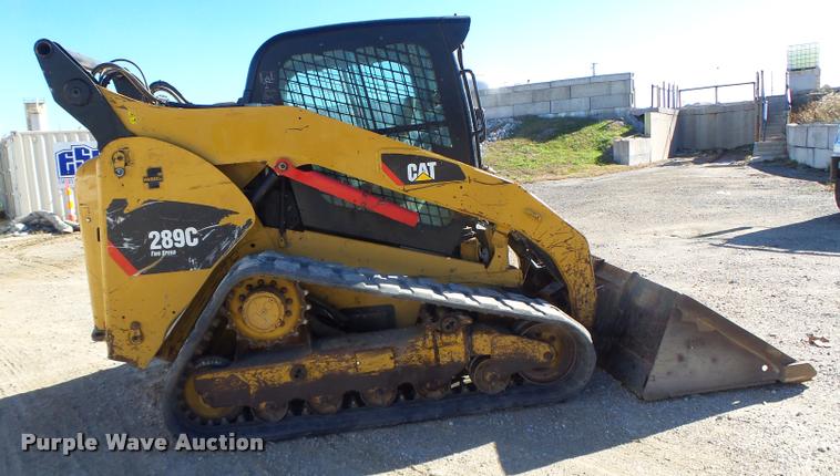 image for item K5578 2012 Caterpillar 289C skid steer