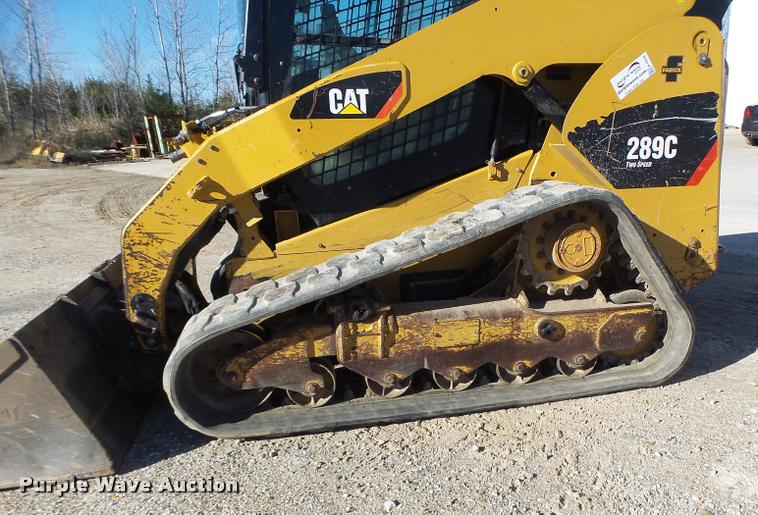 image for item K5578 2012 Caterpillar 289C skid steer
