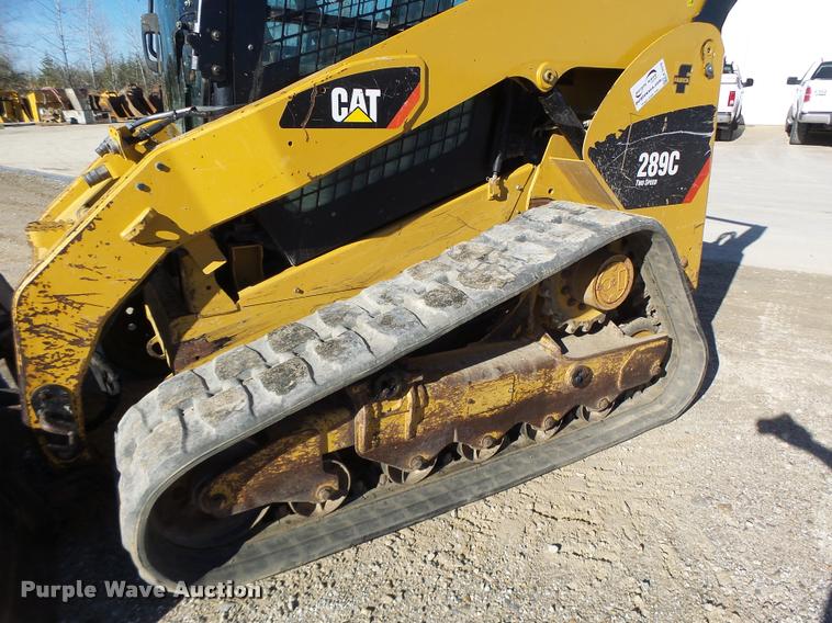 image for item K5578 2012 Caterpillar 289C skid steer