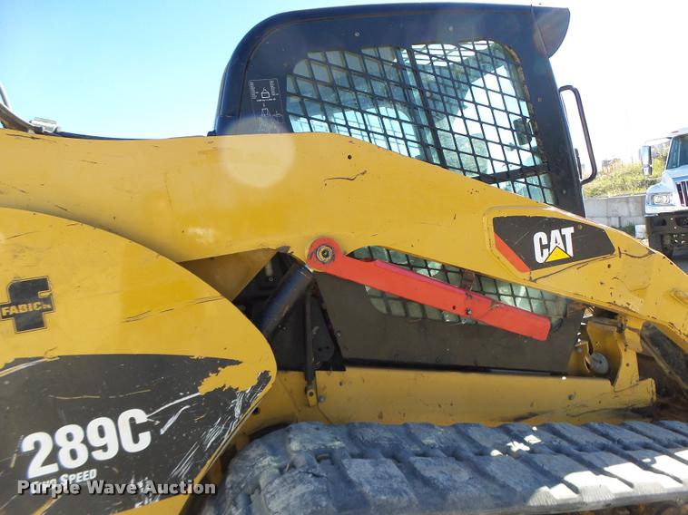image for item K5578 2012 Caterpillar 289C skid steer