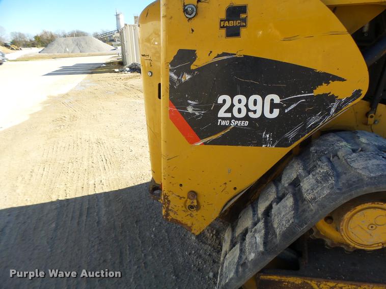 image for item K5578 2012 Caterpillar 289C skid steer