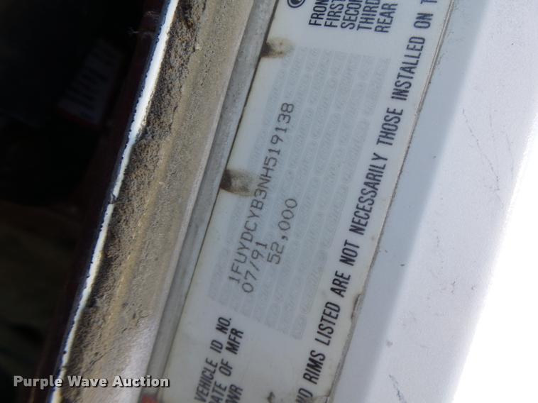 image for item K5582 1992 Freightliner FLD dump truck