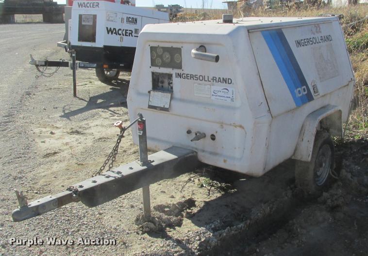 image for item K6221 Ingersoll Rand 100 air compressor