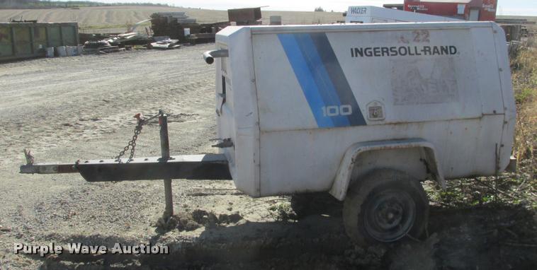 image for item K6221 Ingersoll Rand 100 air compressor