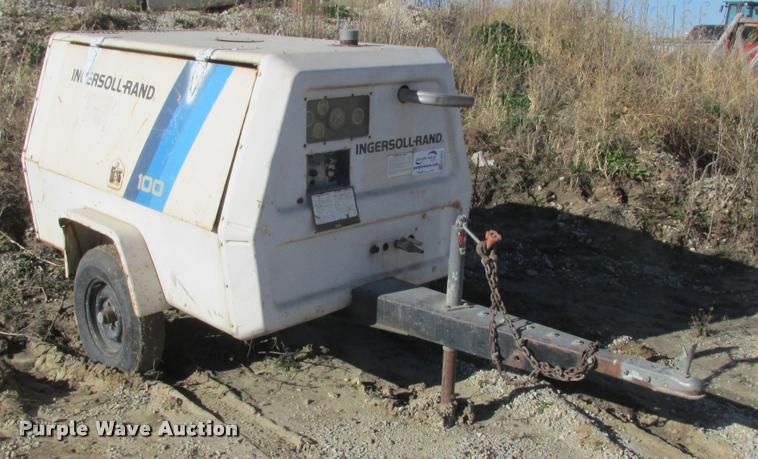 image for item K6221 Ingersoll Rand 100 air compressor